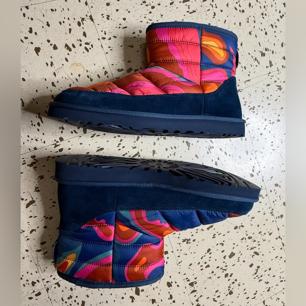UGG Multicolor Quilted Boots